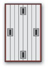 Colson Caster Configuration recommendation of tilt mounting with four rigid casters